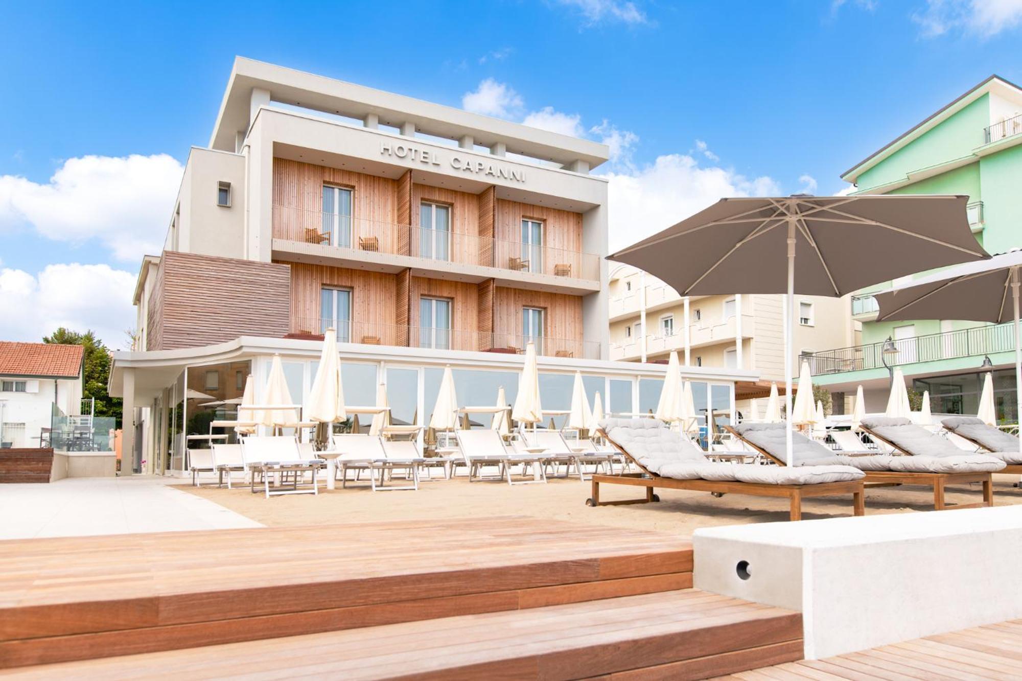 Hotel Capanni Bellaria-Igea Marina Exterior foto